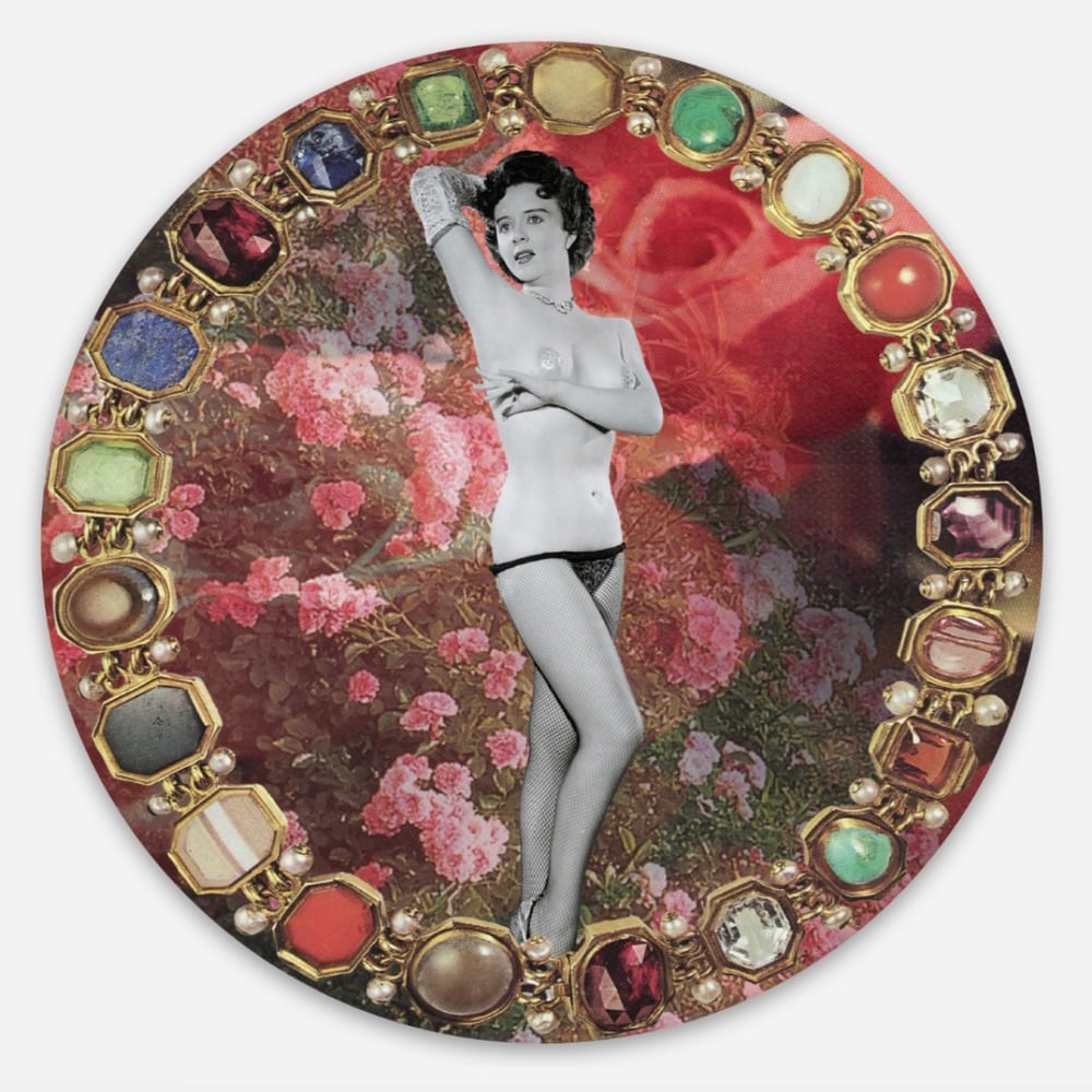 Image of "Do as I Please" Circle Sticker