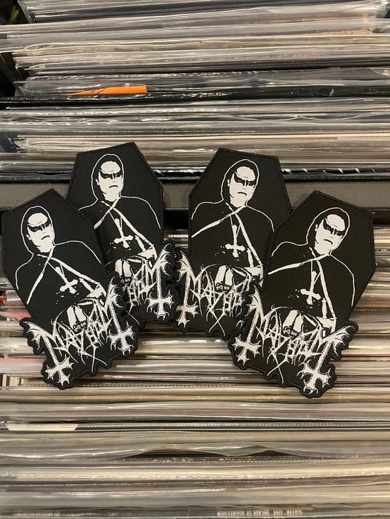 Image of Mayhem Euronymous coffin patches