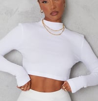 Long Sleeve Crop Tee