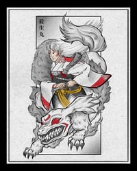 Sesshomaru Ukiyo-e Print