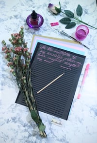 Image 1 of Calligraphy Guideline Ruler