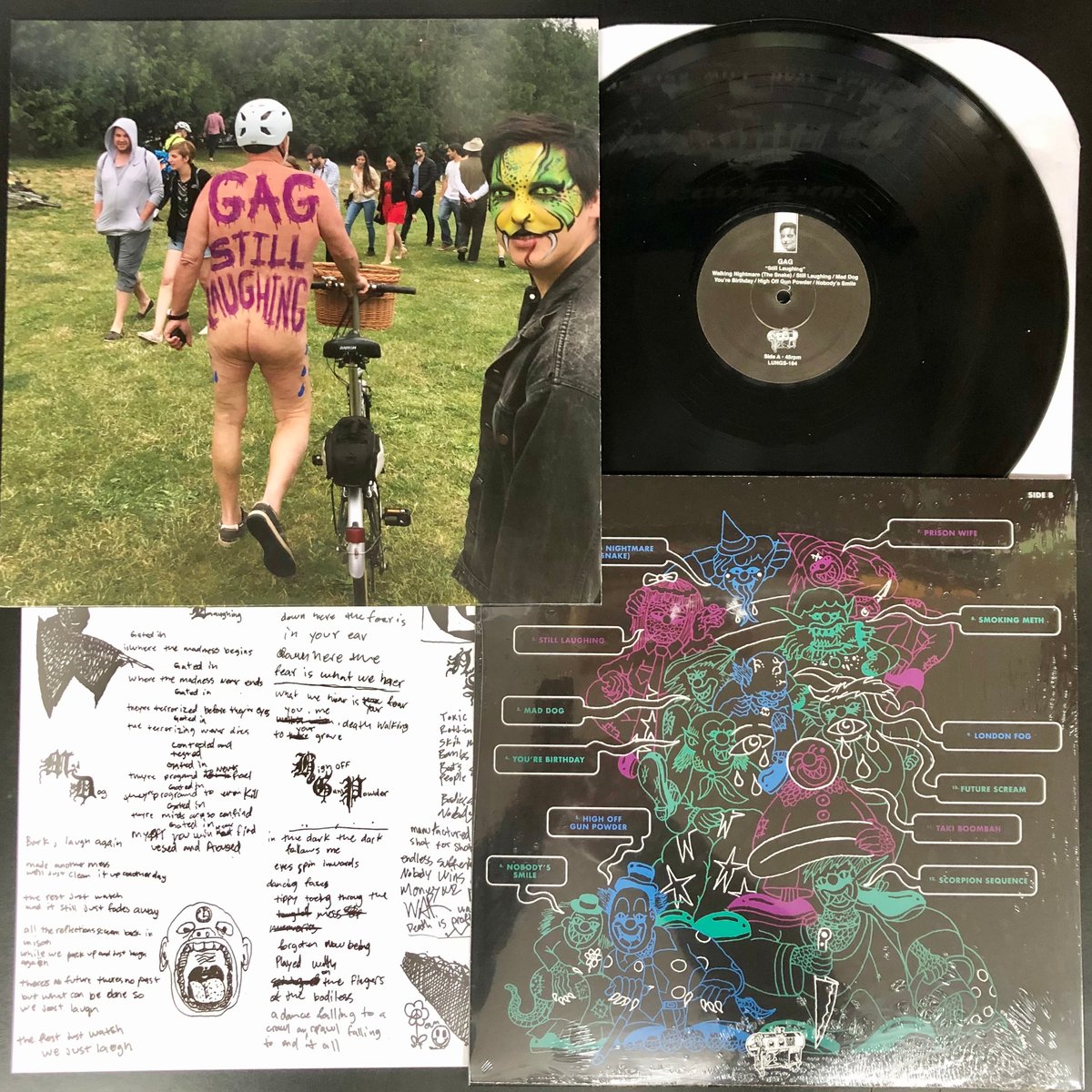 Image of GAG - Still Laughing LP / CD / CS