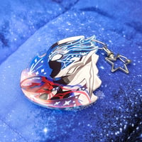 Image of BLAZING STAR charm