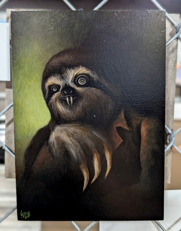 Image of "Slothferatu in Repose" by William Butler 