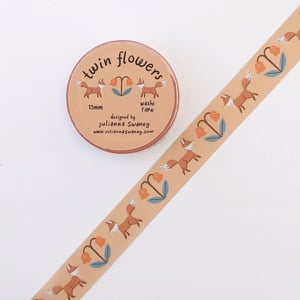 Image of Twin Flowers Washi Tape
