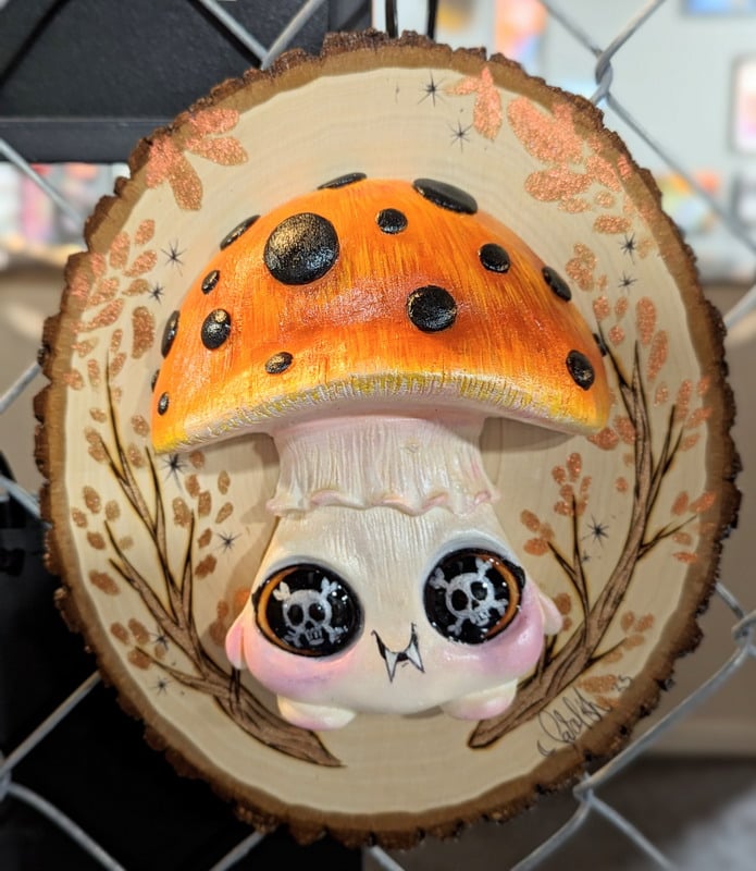 Image of "Copper the Poisonous Toad Stool" by Sara Leigh 