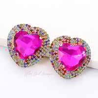 Image 1 of "Heart Throb" (Hot Pink)