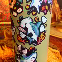 Image 2 of Hammerhead Shark Knight Sticker
