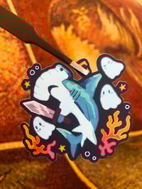 Image 5 of Hammerhead Shark Knight Sticker