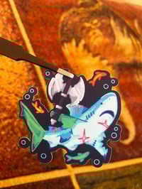 Image 5 of Bull Shark Barbarian Sticker