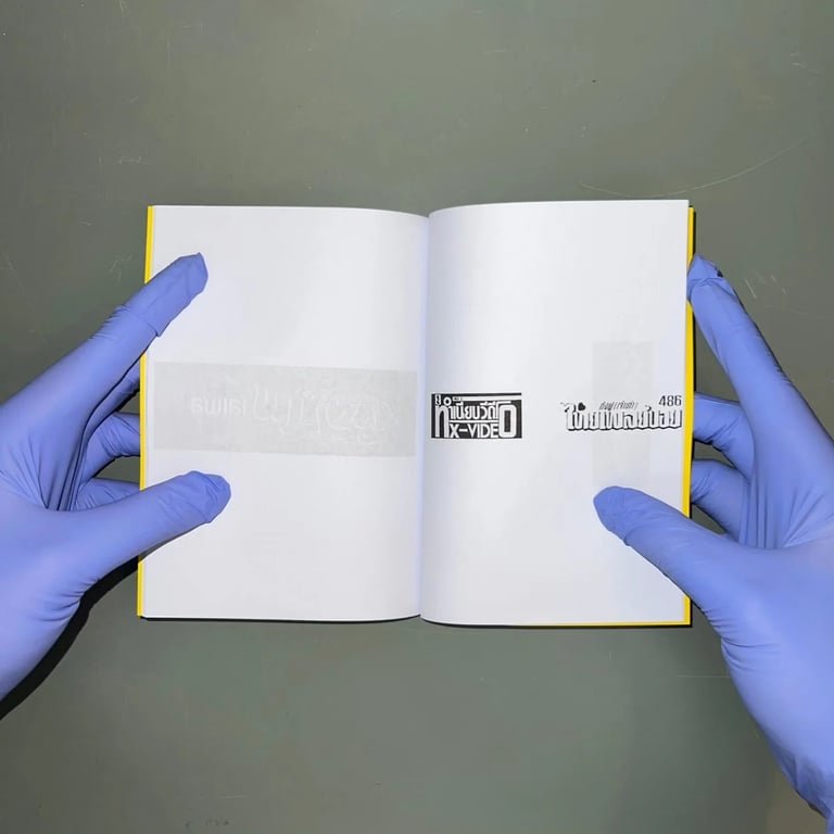 OPEN 1 HOUR - THAI ADULT LOGO ARCHIVE ZINE Image 3