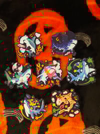 Image 3 of 7 Silly Shark Sticker Bundle