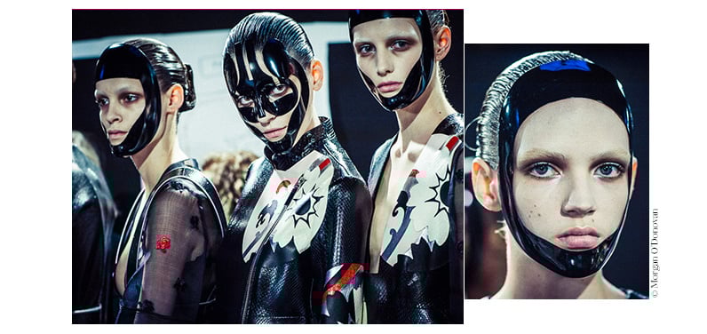MONOGURUI head-mask: (YOU SAY YOU WANT A ↻: YOU SAY YOU WANT A REVOLUTION)