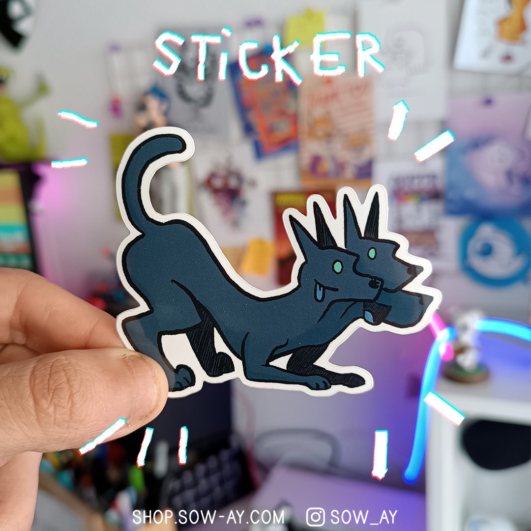 Cerberus sticker
