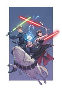 Spy x Family Star Wars cosplay print