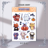 ATEEZ - HALLOWEN STICKER SHEET