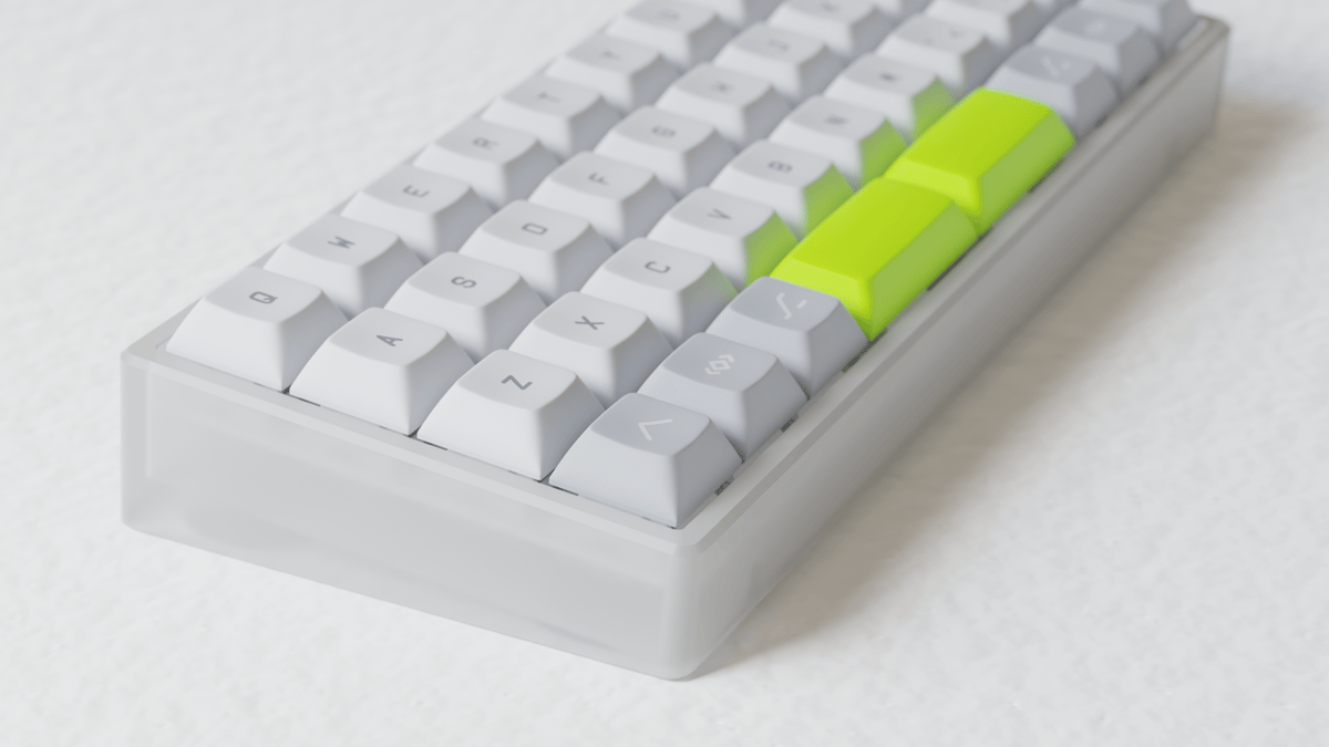 キーボード Coffee Break Keyboards Acai Acrylic Case Acai (Preorder Extras) | Coffee Break Keyboards