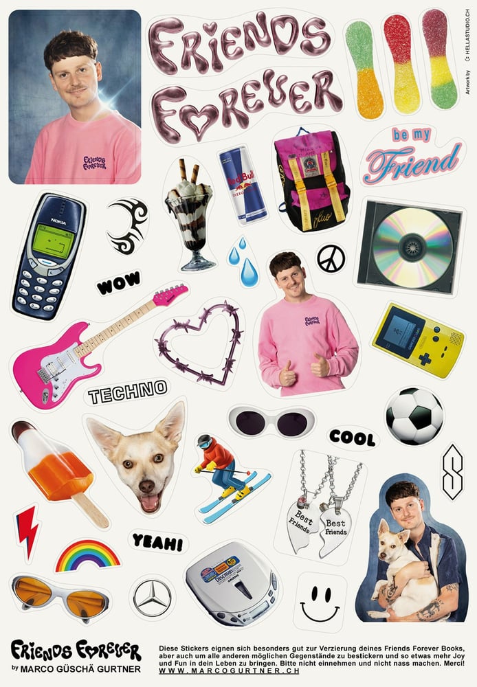 Image of Friends Forever Stickerset