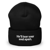 SALE:  'YOUR SOUL’ EMBROIDERED BEANIE