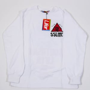 Image of LIFER SSLMC LONG SLEEVE TEE (PURE WHITE)