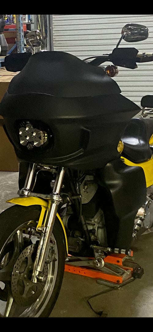 Image of JD CUSTOMS ST STYLE FAIRING FOR FXR