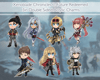 Xenoblade Chronicles 3: Future Redeemed - 3in Acrylic Charms