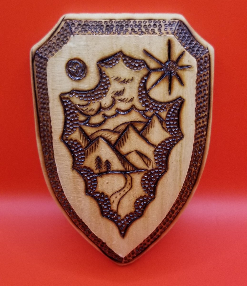 Wood Burning Arrowhead Plaque | Artbot Gallery