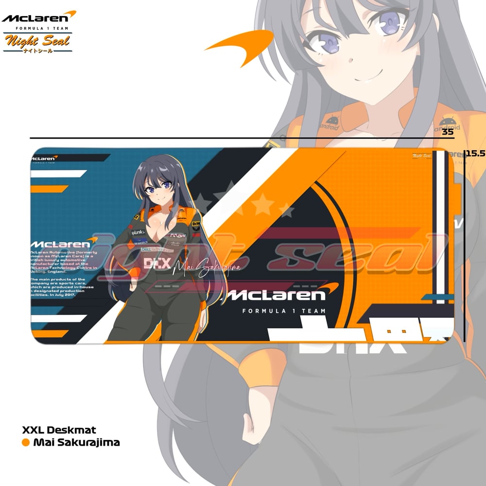 Image of McLaren V.1 / Desk mats 