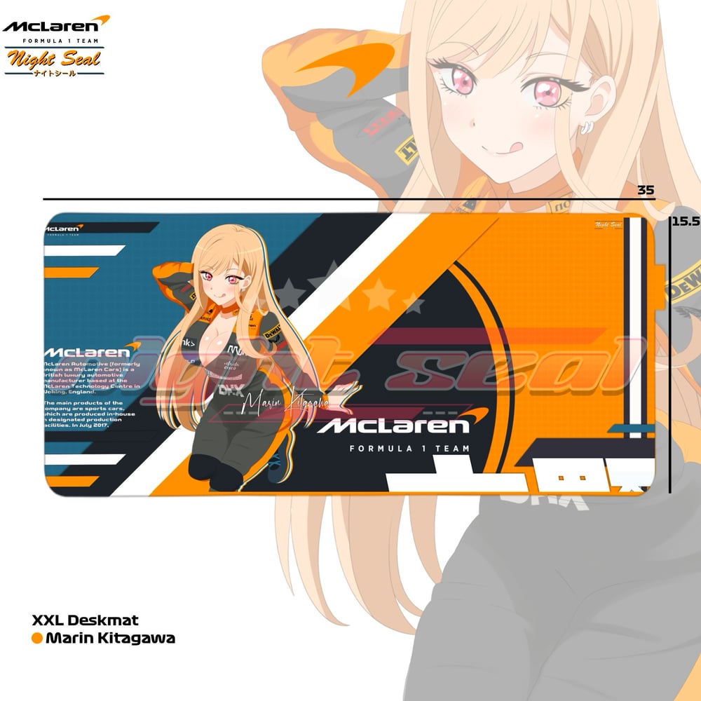 Image of McLaren V.1 / Desk mats 