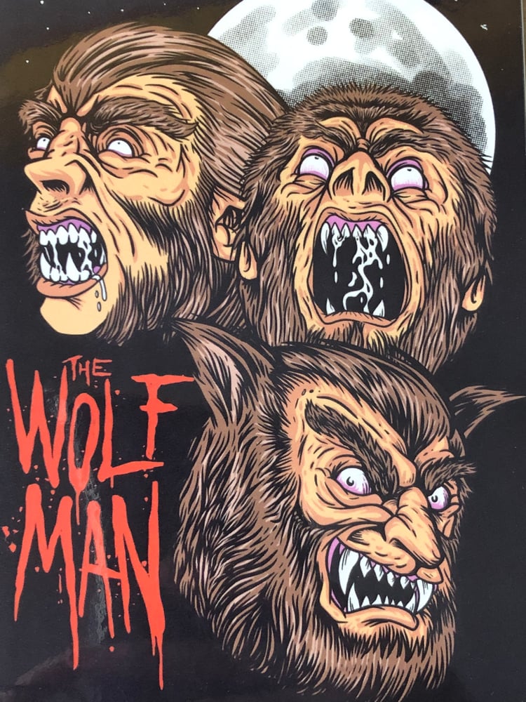 Image of "Monster Squad" Wolfman Sticker