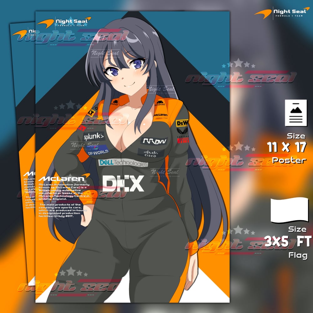 Image of WAIFUS V.1 x McLaren