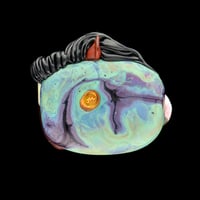 Image 2 of XXL. Dundee - Pinto Horse - Flamework Glass Sculpture Bead