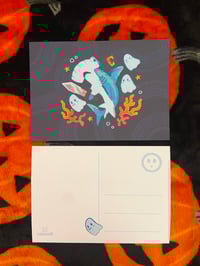 Image 2 of Hammerhead Shark Knight 5"x7" Postcard