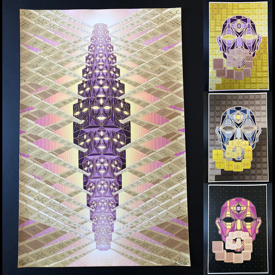Image of "Speaking Circuitry" & "Circuitry Speaker" Prints