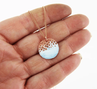 830° Enamel Dotty Necklace