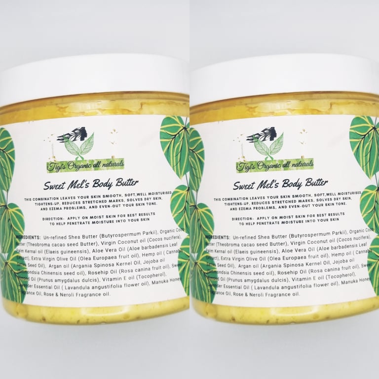 Sweet Mel's Body Butter 8oz/250g Image 2