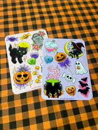 Image 1 of Halloween Sticker Sheets