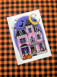 Image 2 of Haunted House Print