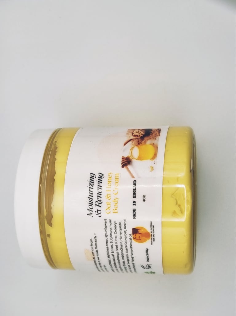 Oat & Honey Body Cream 8oz/250ml Image 2