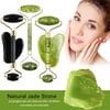 Natural Jade Face Massager Gua Sha Stone Facial, Board Acupoint Eye Care SPA 