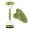 Natural Jade Face Massager Gua Sha Stone Facial, Board Acupoint Eye Care SPA 