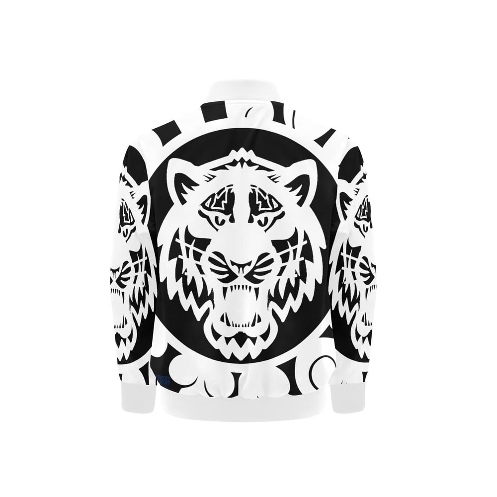 Image of Kids Tiger Jacket Black/White