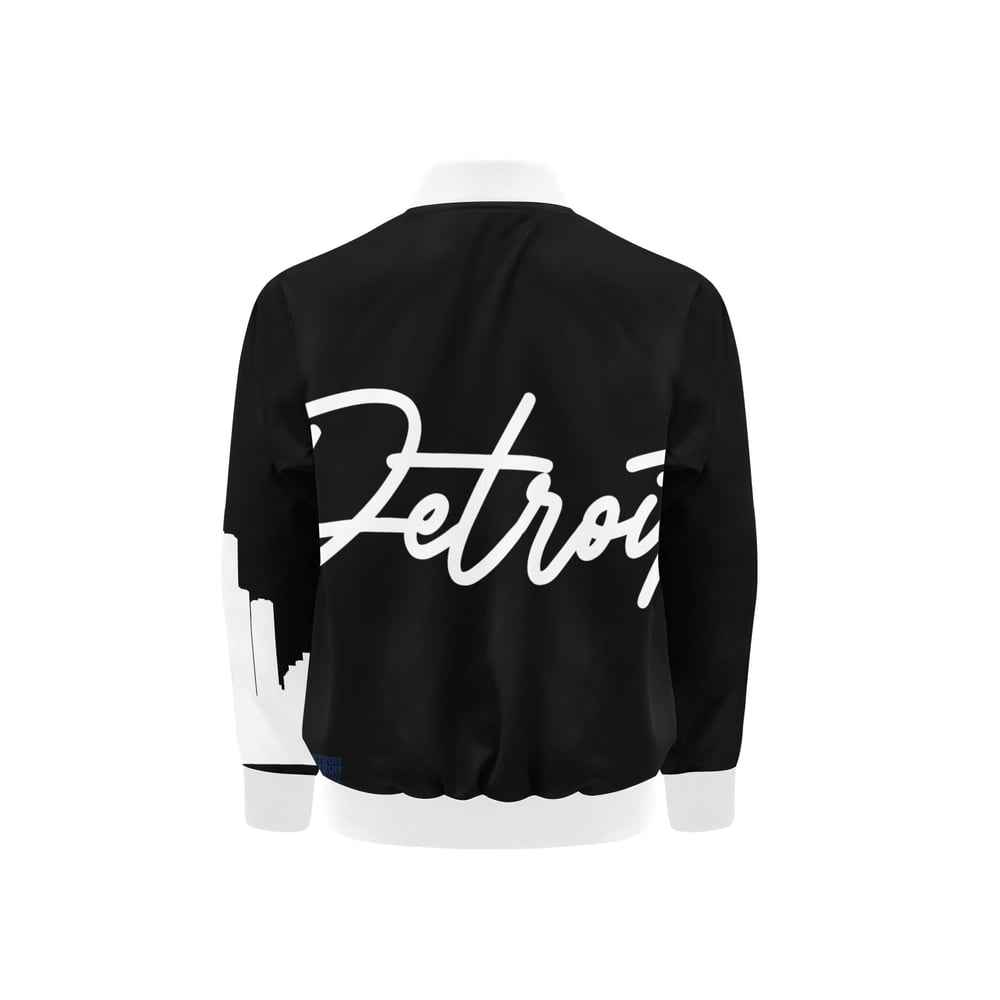 Image of Kids Printed Detroit Jacket Black