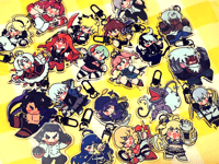 Image 2 of Under Night In-Birth Acrylic Charms