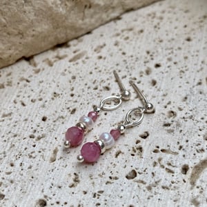 Image of SPRITZ EARRINGS PINK