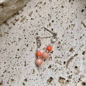 Image of SPRITZ EARRINGS PEACH