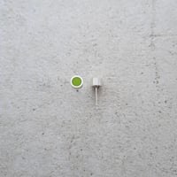 Image 2 of 5.5mm Silver Dot Studs in Wakabairo