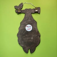 Image 5 of Hanging Bat - Wooden Wallhanging