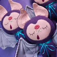 Image 4 of Baby Bat - Handmade Plush Doll