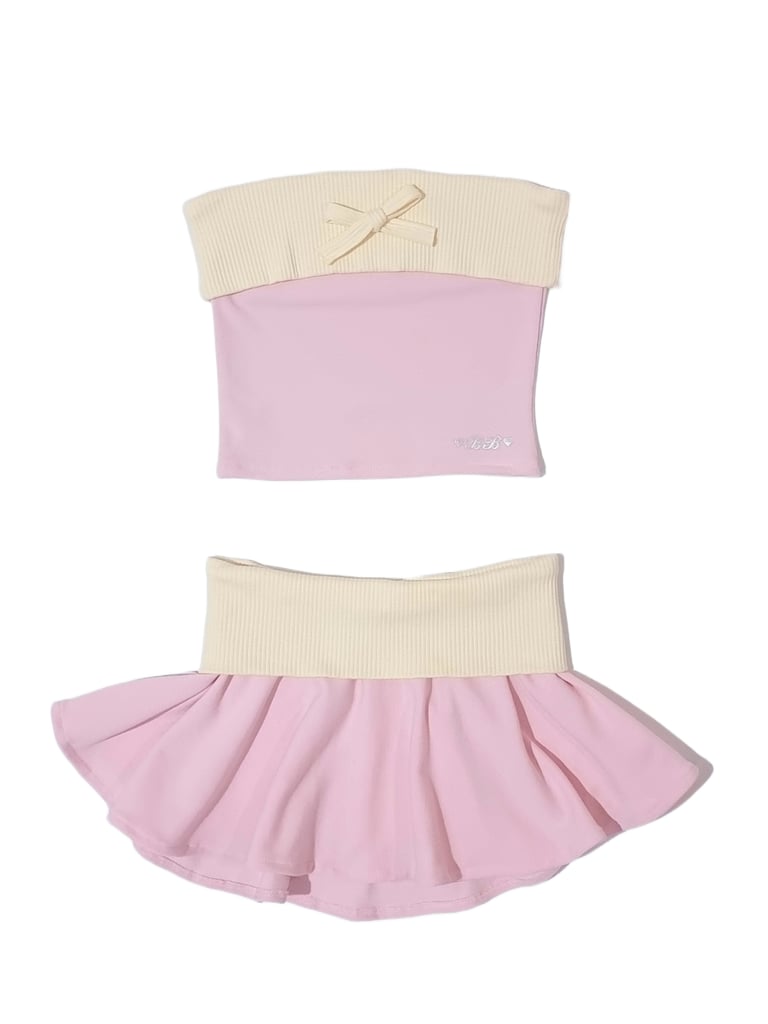 Strawberry & Cream Skirt Image 4